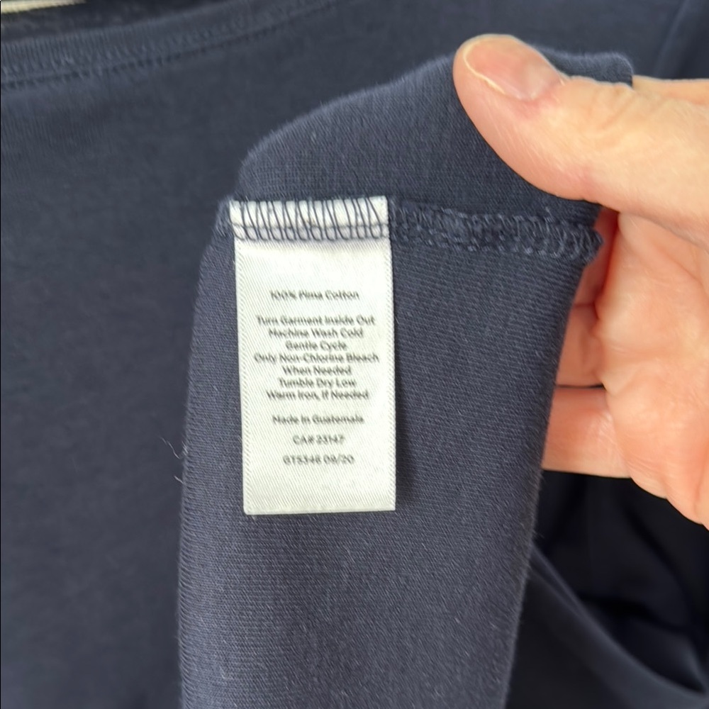 Talbot’s Classic Navy Women's Top M - Picture 4 of 5